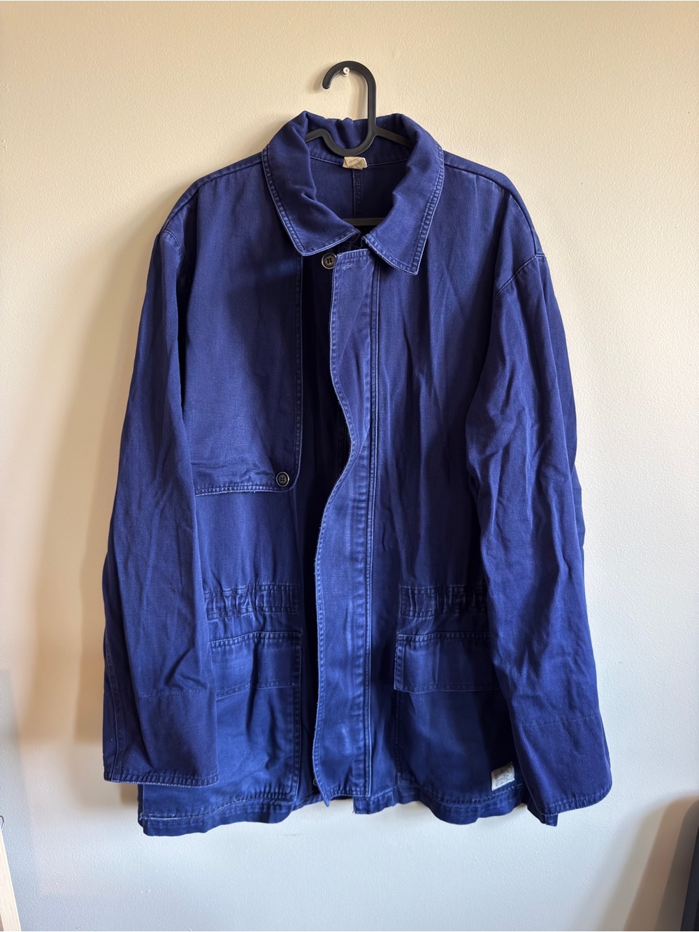 Men's Blue Casual Chore Cost Style Jacket